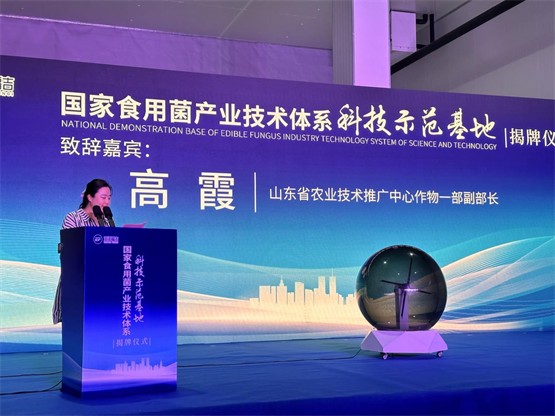 双塔食品控股公司艾泽福吉“国家食用菌产业技术体系科技示范米乐M6 米乐基地”揭牌(图6)