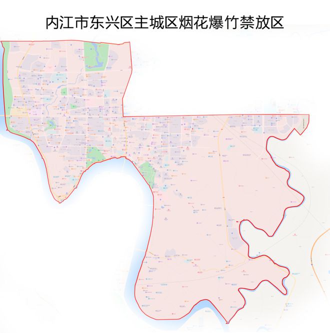 重磅通知！2024内江可燃放烟花爆竹点！东兴区、市中区、经开区(图2)