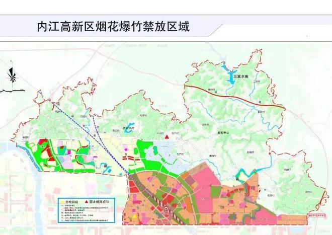 重磅通知！2024内江可燃放烟花爆竹点！东兴区、市中区、经开区(图4)