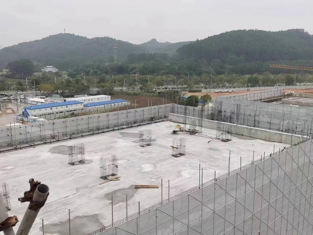 广州市国家级青少年足球训练基地教研楼封顶(图2)