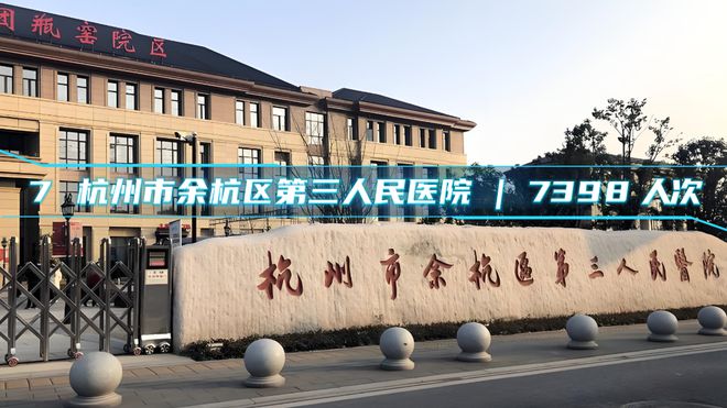 杭州市民口碑之选:最受患者信任的医院及门诊量排名TOP10 榜单!(图6) 杭州市民口碑之选:最受患者信任的医院及门诊量排名TOP10 榜单!(图6)