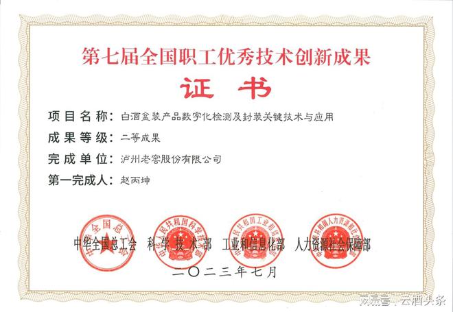 4位泸州老窖科研创新人才荣获五一劳动奖章(图7)