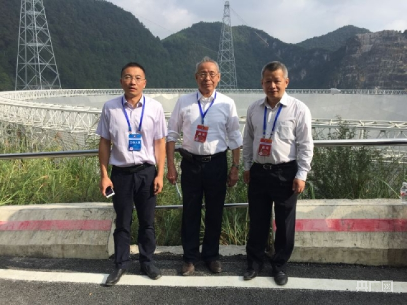 先生丨沈世钊:让中国天眼“跨”得更远(图7) 先生丨沈世钊:让中国天眼“跨”得更远(图7)