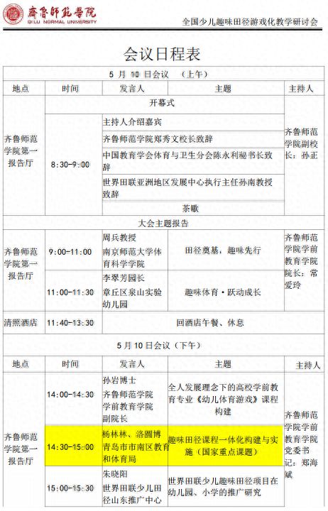 市南区体育课程一体化成果在全国少儿趣味田径游戏教学研讨会展示(图1)
