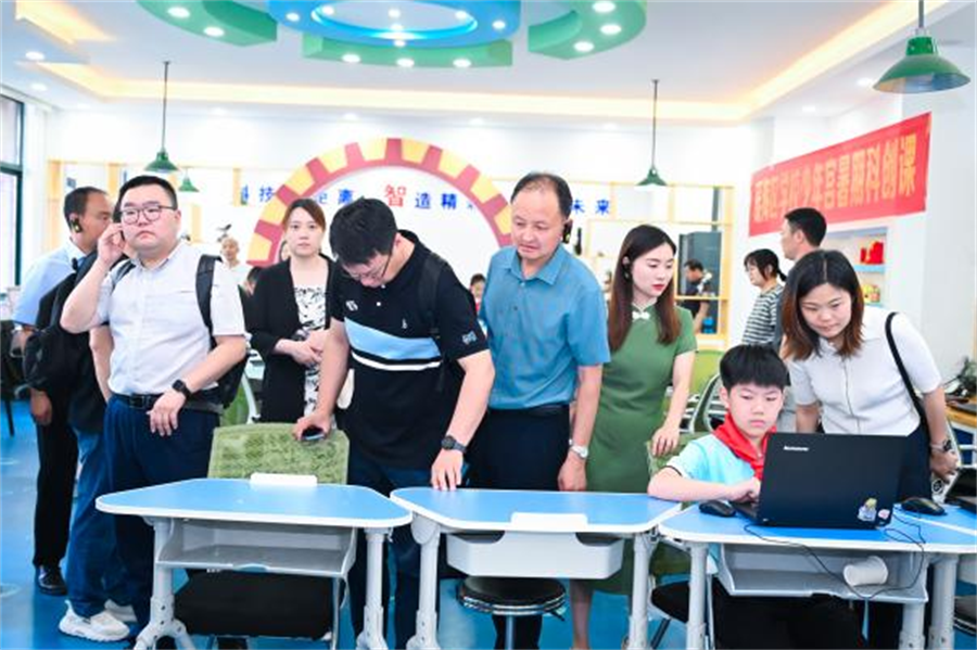 创新教学 智慧赋能合肥市郎溪路小学迎接湖北宜昌教育代表团来访交流(图2)