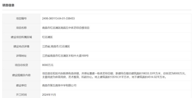 投资8000万！这所学校！教学楼原拆原建！(图1)