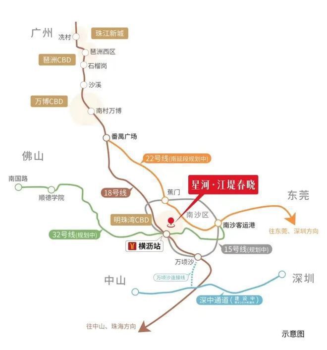 广州星河江堤春晓售楼处 售楼处预约电话通道 楼盘详细测评(图2)