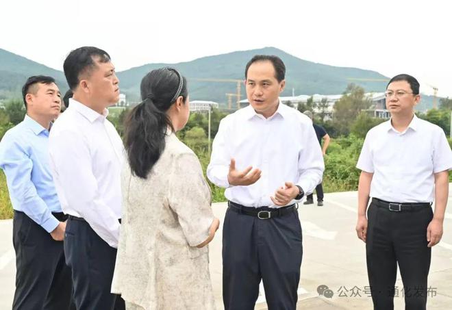 孙简在东昌区调研(图1)